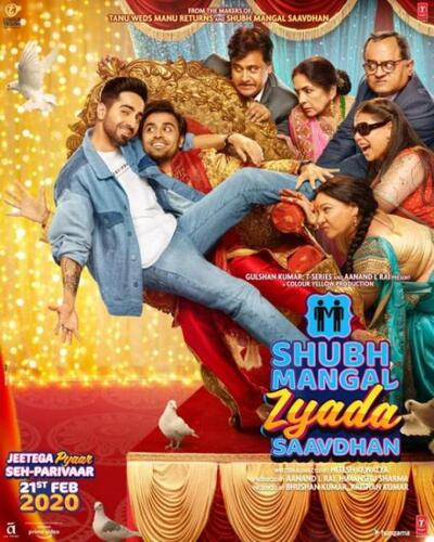 Gay Movie : SHUBH MANGAL ZYADA SAAVDHAN (2020)