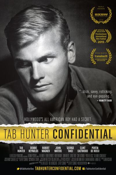 Gay Movie : TAB HUNTER CONFIDENTIAL 2015