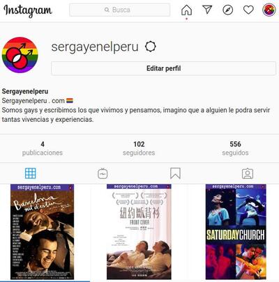 Instagram @SergayenelPeru